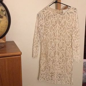 Beautiful delicate lace Phillip Lim shift dress.